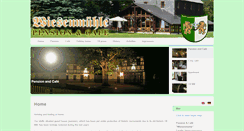 Desktop Screenshot of pension-wiesenmuehle.de