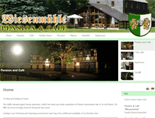 Tablet Screenshot of pension-wiesenmuehle.de